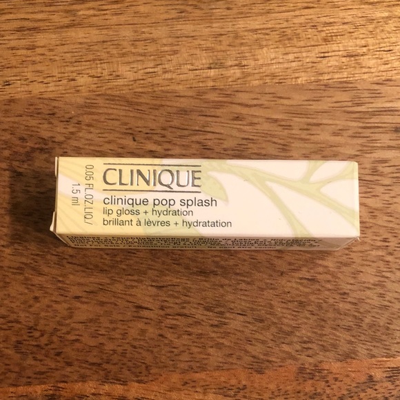 Clinique Makeup Clinique Pop Splash Lip Gloss In Rosewater Pop Poshmark